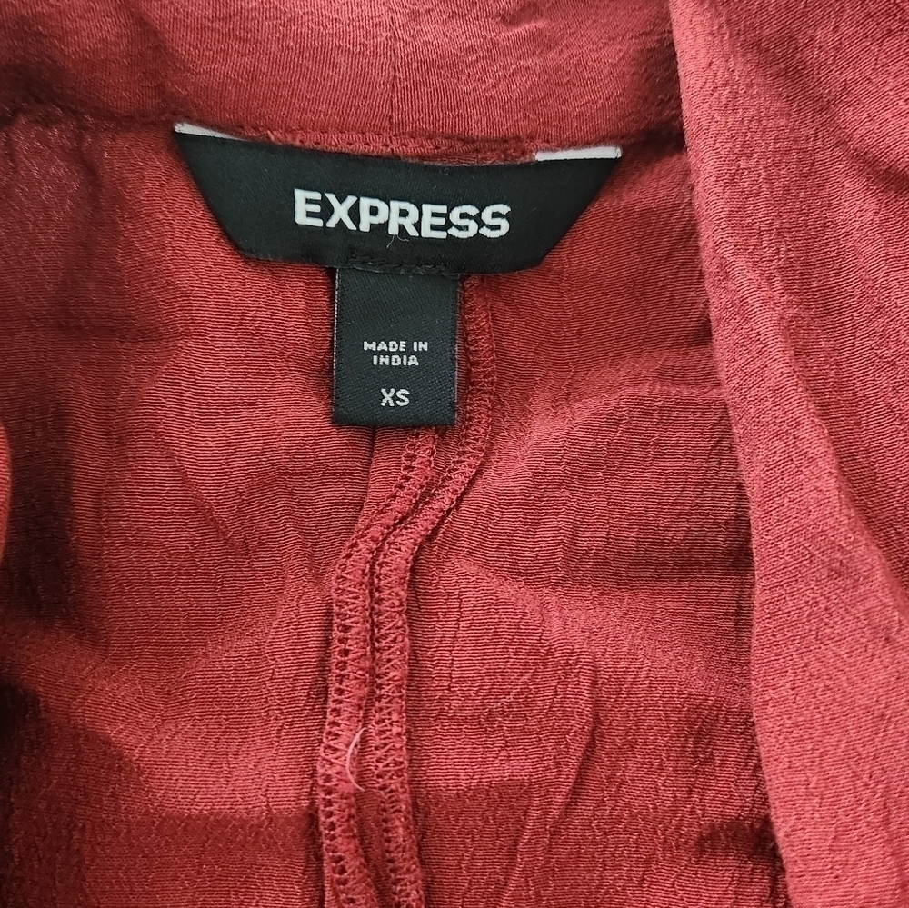 Express Solid Wrap Front Top In Copper. - image 6